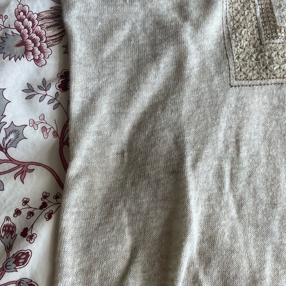 Canyon River Blues Cotton Blend Embroidered Earthy Lightweight Tunic Top Large - Picture 11 of 11